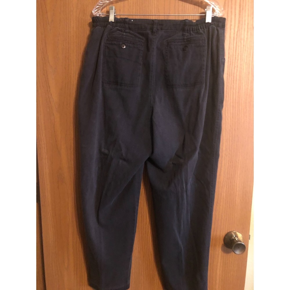 Womans 18W Black Dress pants DressBarn